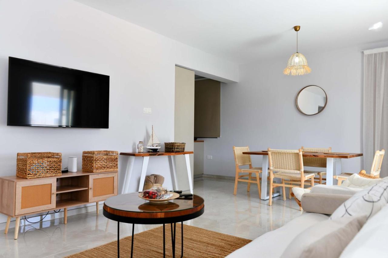 Geo Panoramic Villa +Pool +Game Room +Gym 普罗塔拉斯 外观 照片