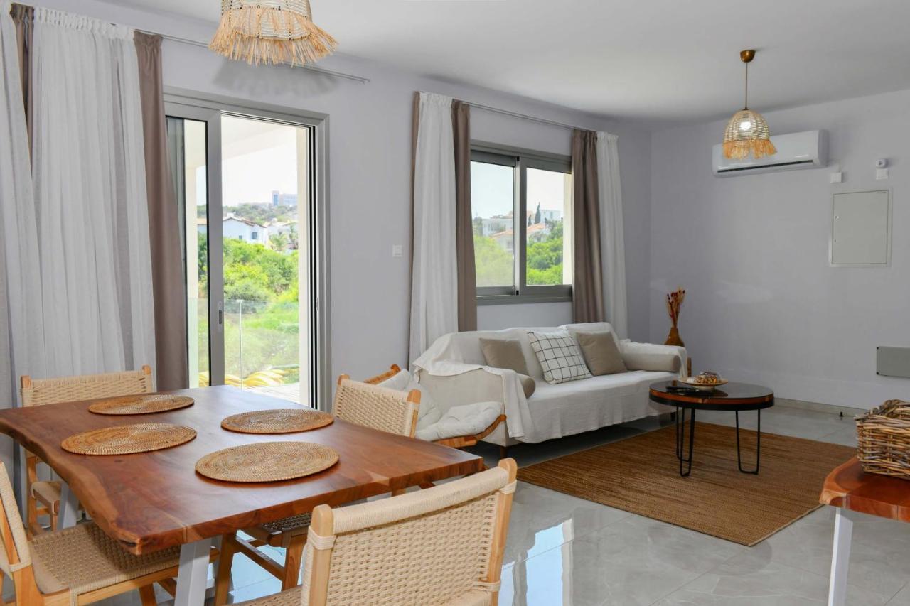 Geo Panoramic Villa +Pool +Game Room +Gym 普罗塔拉斯 外观 照片